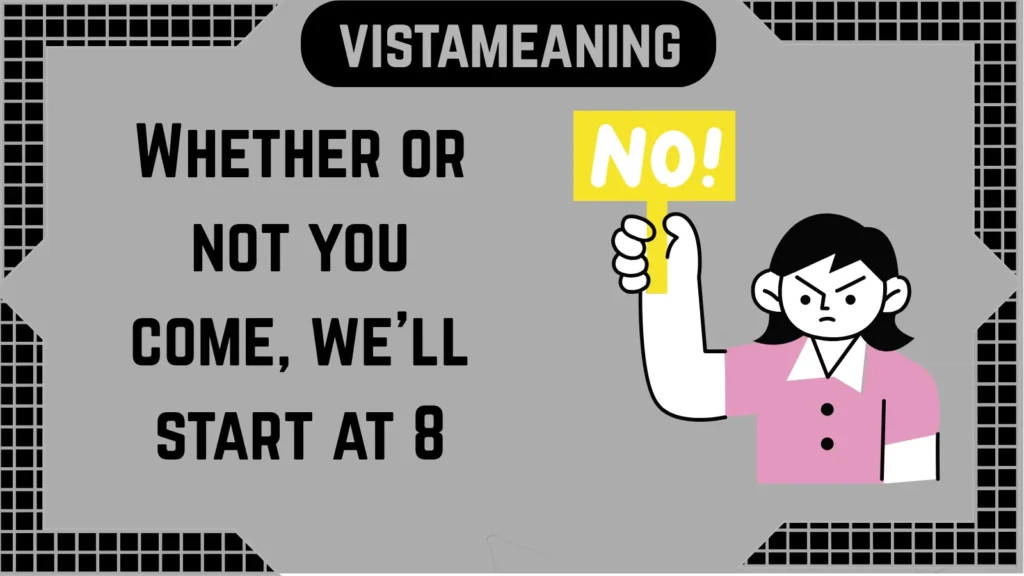 Whether or Not Meaning